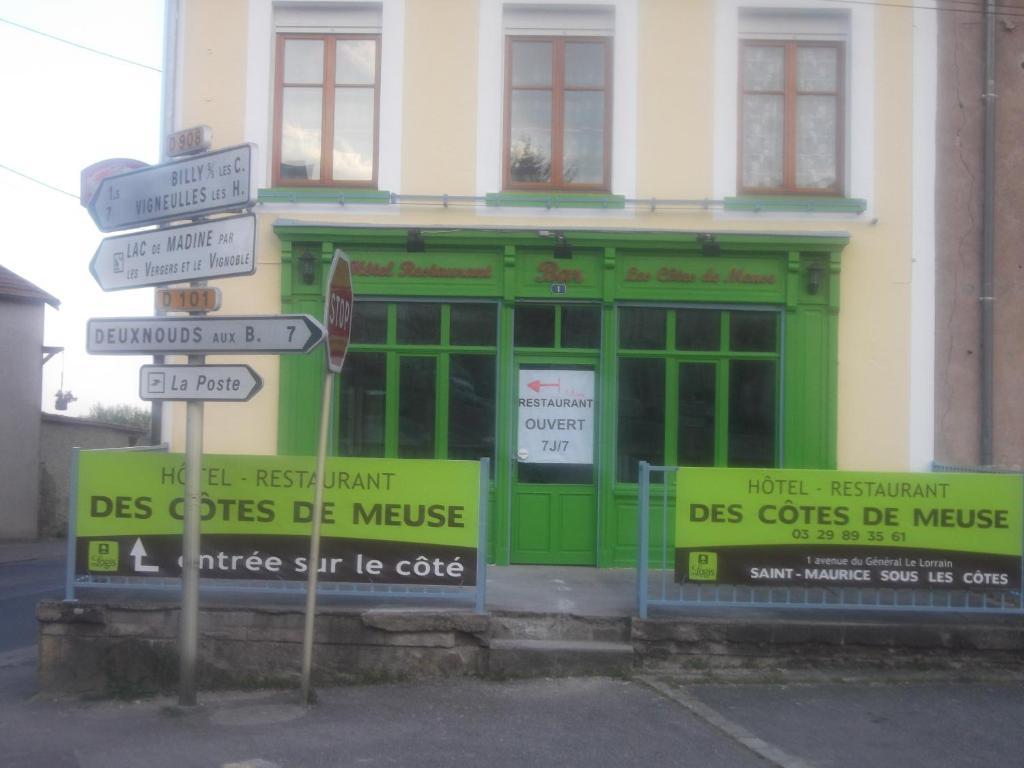 Hotel Des Cotes De Meuse Saint-Maurice-sous-les-Cotes Luaran gambar